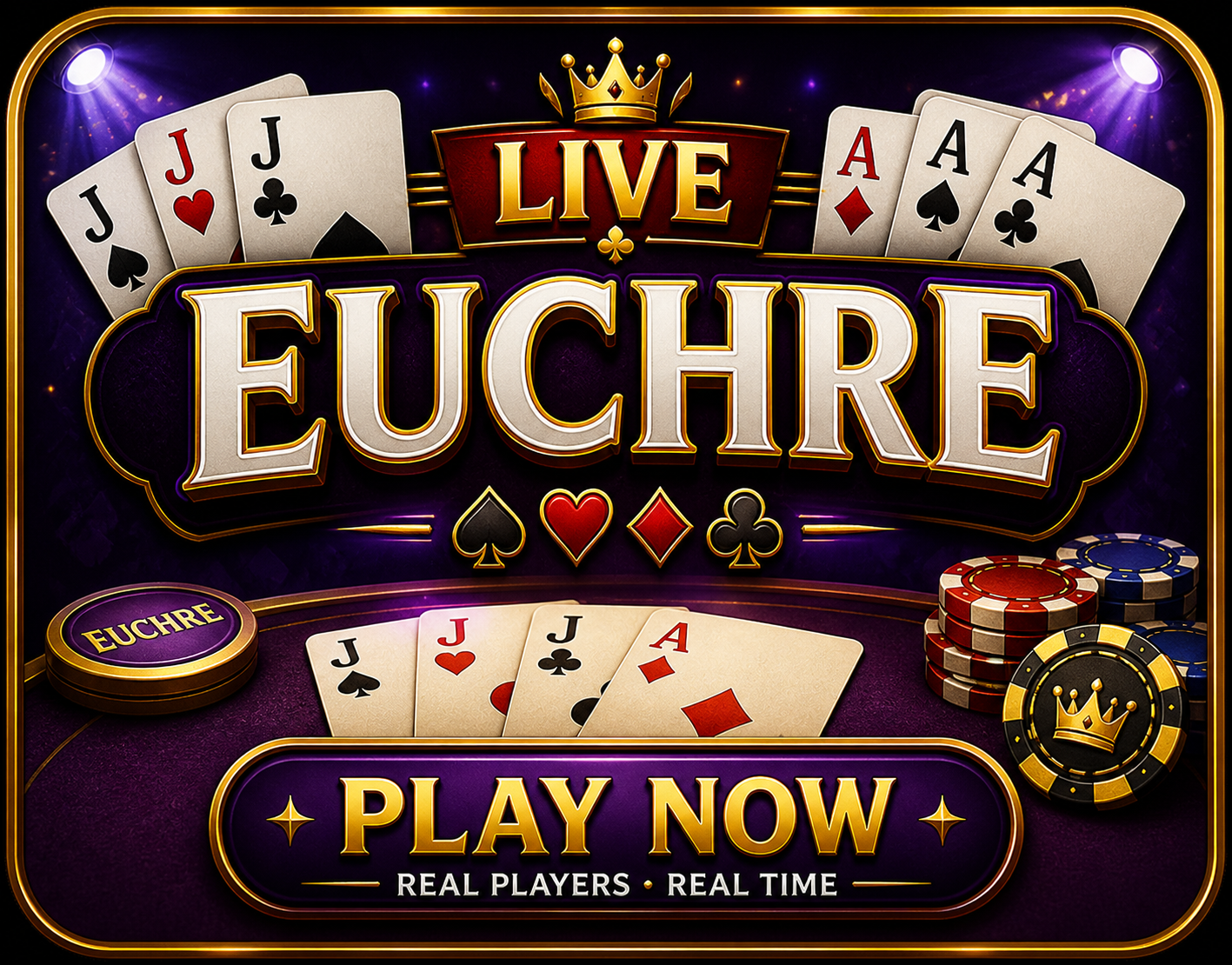 Live multiplayer Euchre